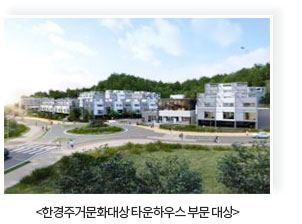 환경주거문화대상 타운하우스 부문 대상